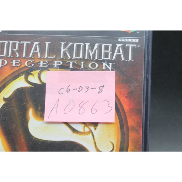 Mortal Kombat: Deception (Sony PlayStation 2, 2004) PS2 Complete w/ Manual EUC - Picture 6 of 7